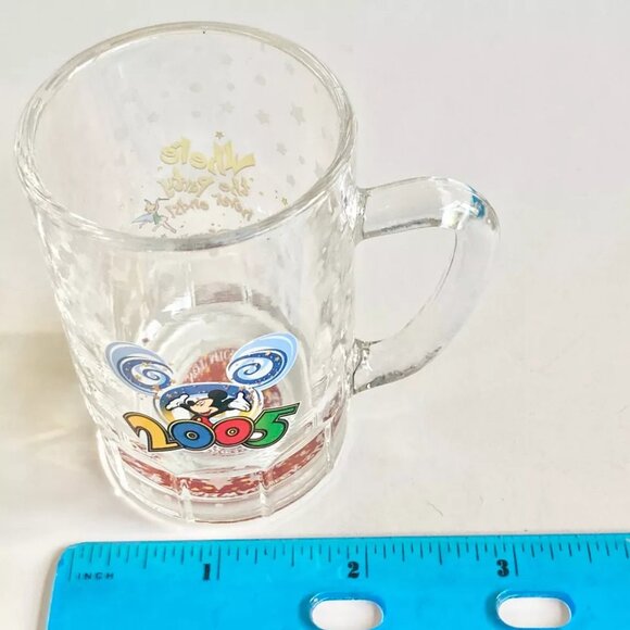 Disney Tinkerbell Tinker Bell Mickey Mouse Shot Glass Mug Espresso Coffee Cup - Picture 10 of 11